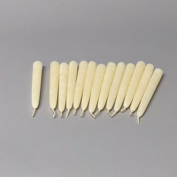 Beeswax Tree Candles - Mini Tapers - Pyramid, Advent and Chimes