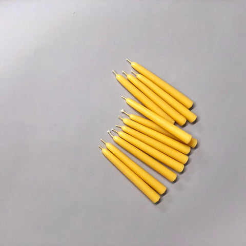 Beeswax Tree Candles - Mini Tapers - Pyramid, Advent and Chimes