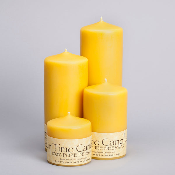 3 inch Pillar Candles Your Time Boutique