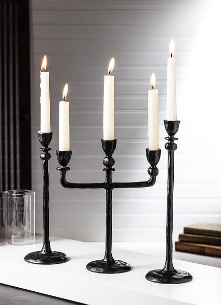 Forge Taper Candle Holders