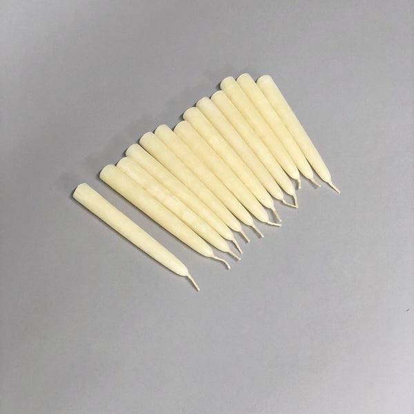 Beeswax Tree Candles - Mini Tapers - Pyramid, Advent and Chimes