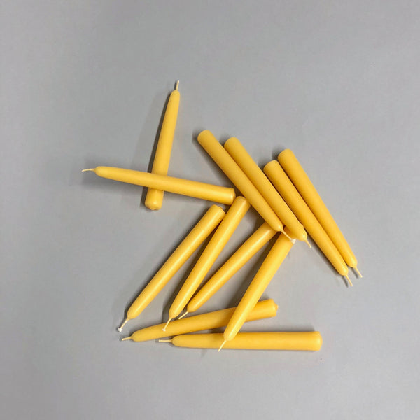 Beeswax Tree Candles - Mini Tapers - Pyramid, Advent and Chimes