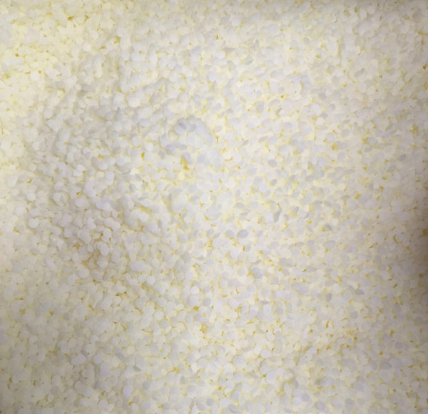 White beeswax pellets